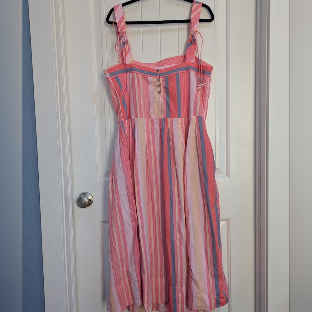 Free People Primavera Striped Sundress with Pockets!! - Picture 5 of 10